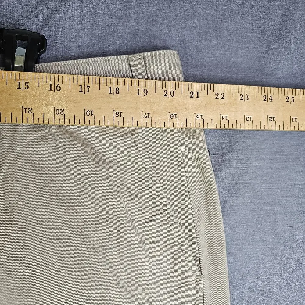 NWT Nautica Flat Front Classic Fit Deck Pants Chino Men's 40W x 34L